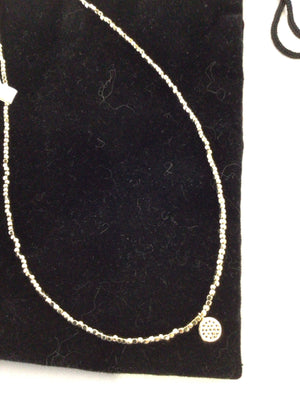 Meghan Browne Gold Pave Necklace