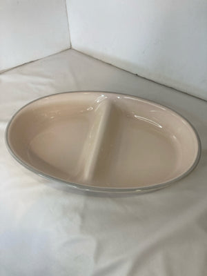 PFALTZGRAFF Divided White Ceramic Platter