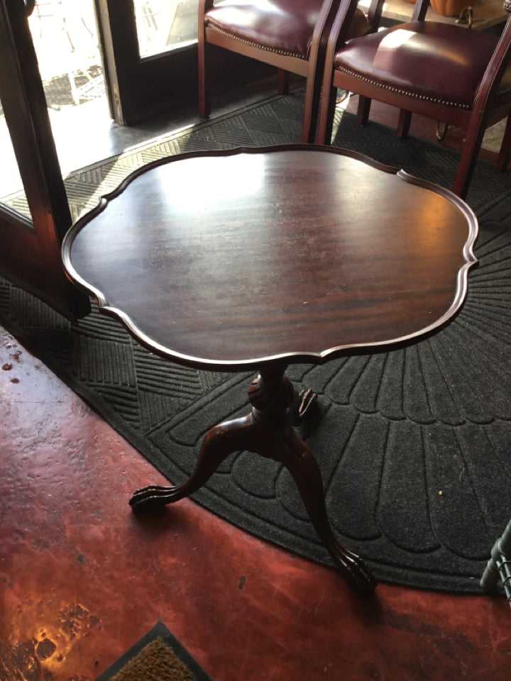 Pie Wood End/Side Brown Table