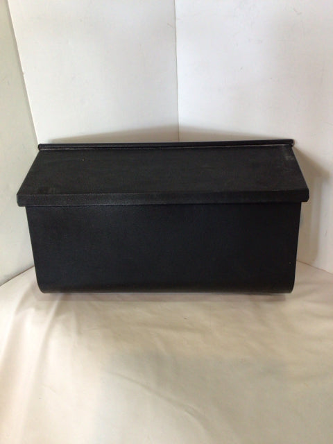 Black Metal Mail Box