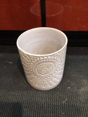 Gray Ceramic Planter