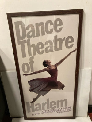 Poster Grey/Black/White Ballerina Framed Art