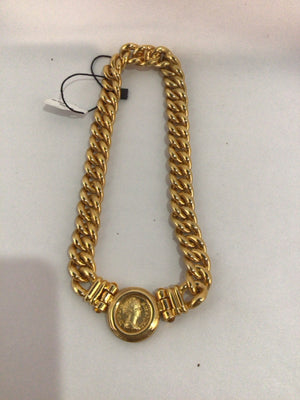 Gold Coin Necklace