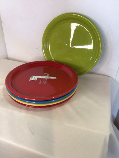 Fiesta Plates Multi Set of 5 Plate