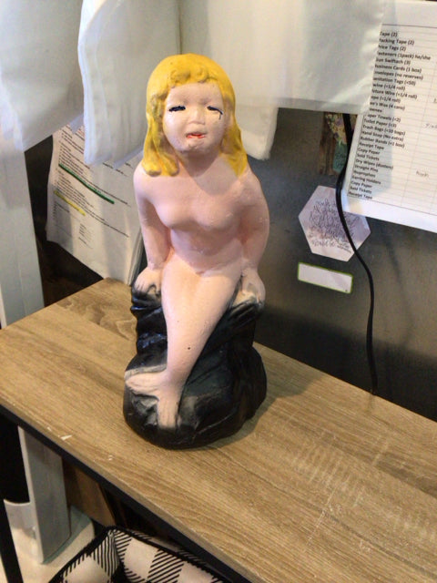 Stone Mermaid Statue