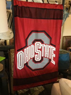 Red/Black Polyester Ohio State Flag