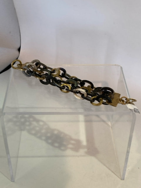Brass Chain Link Bracelet