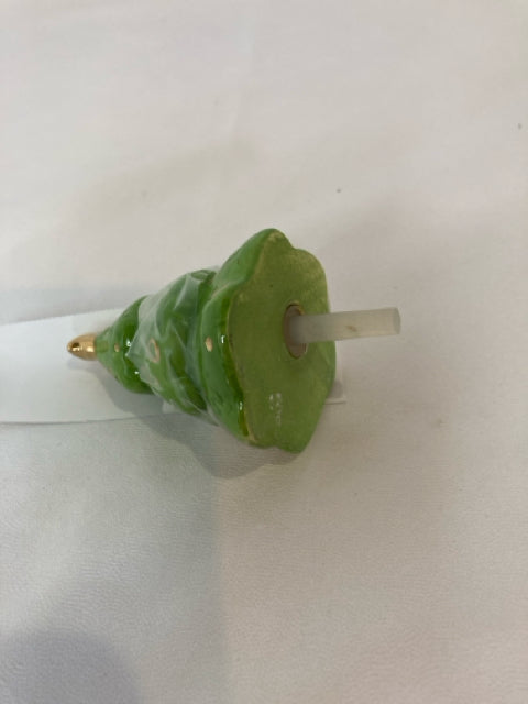 Nora Fleming Christmas Green Ceramic Christmas Tree Misc