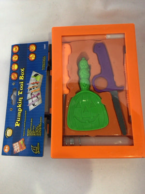 Tool Set Plastic Halloween Pumpkin Holiday Item