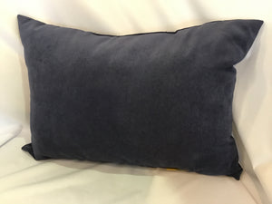 Blue Chenille Pillow