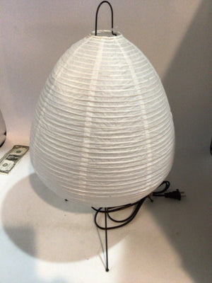 Table Top White Paper Lamp