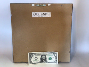 Kirkland's Rustic Cream/Black Cow Framed Art