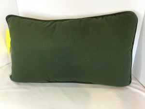 Christmas Green/Red Cotton Pillow Holiday Item