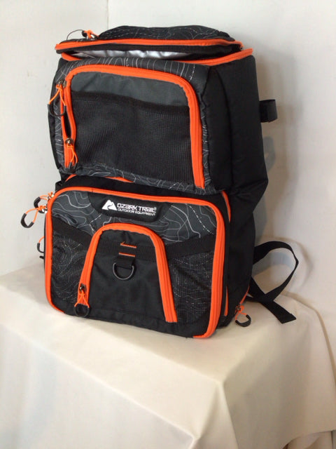 Ozark Trail Vinyl Orange/Black BackPack