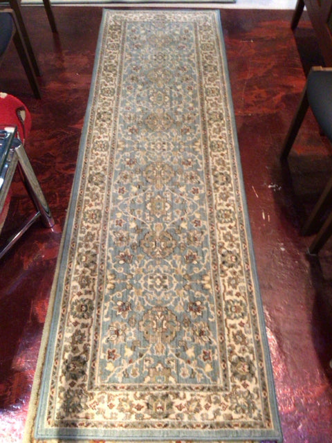 Karastan Runner Wool Green/Cream Rug