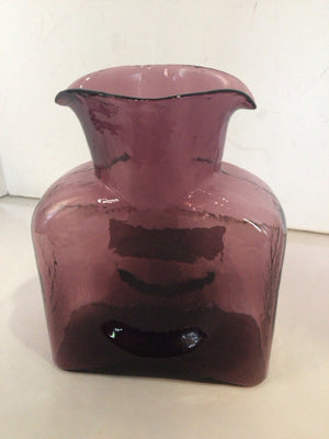 BLENKO Purple Glass Vase