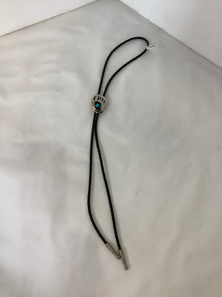 Sterling Silver Turquoise Bear Bolero