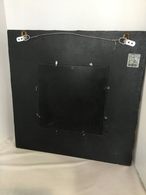 Cream/Brown Tile Mirror