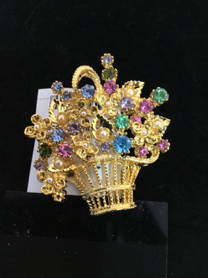 Vintage Metal Gold Pin
