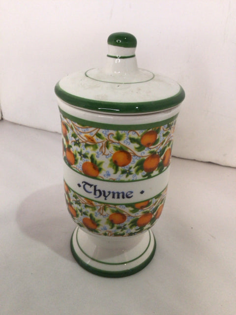 Lidded Multi Ceramic Spice jars Jar