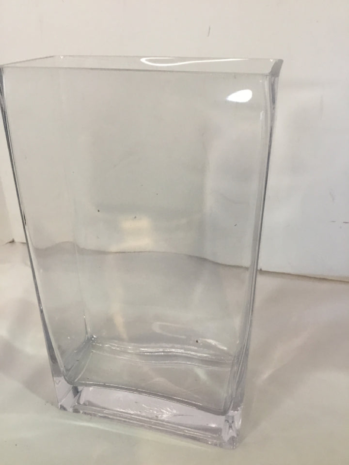 Clear Glass Vase