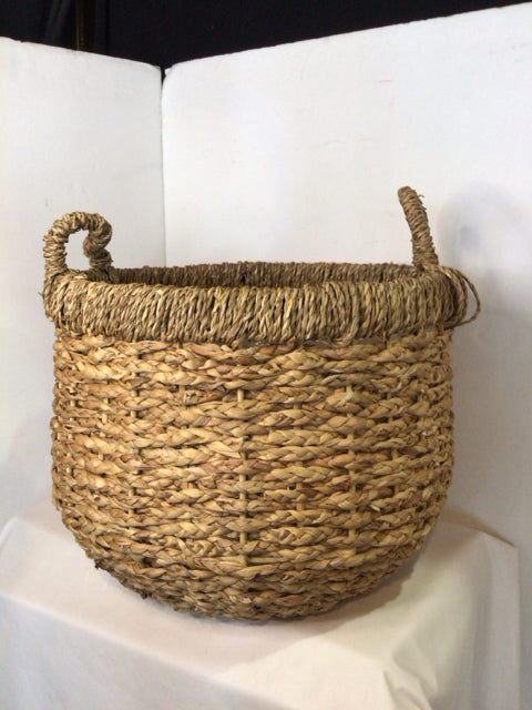 Natural Wicker Handles Basket