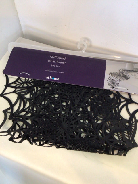 Halloween Black Spider Web Holiday Item