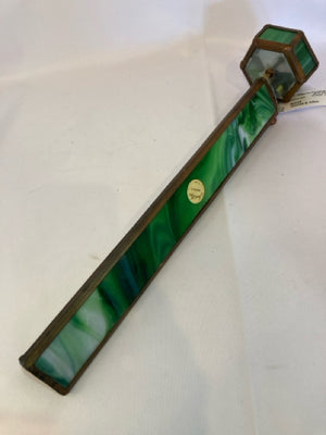 Vintage Green Stained Glass Kaleidoscope