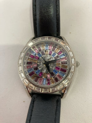 Black Rhinestone Watch