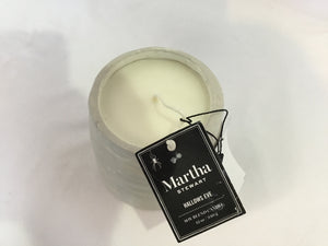 Martha Stewart Halloween Black/White Ceramic Candle Holiday Item