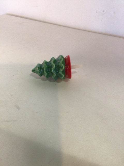 Nora Fleming Green Ceramic Christmas Tree Misc