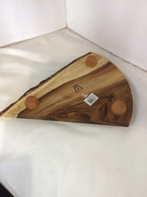 Meritage Brown Wood Cutting Board