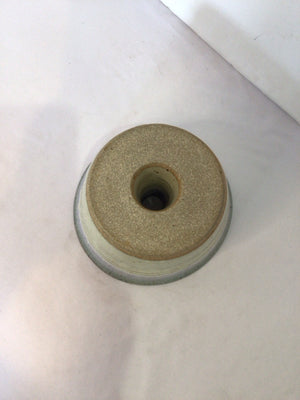 Gray/Gold Pottery Baking Dish