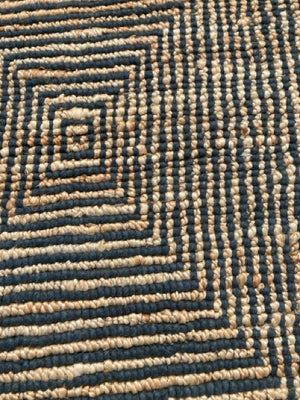 Jute Brown/black Rug