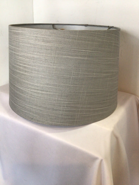 Gray Round Lamp Shade