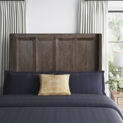 Kingl Wayfair Wood Brown Headboard 9RV3B5JX