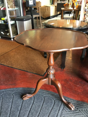 Pie Wood End/Side Brown Table