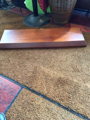 Pottery Barn Floating Brown Shelf