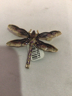 Brown Dragonfly Pin