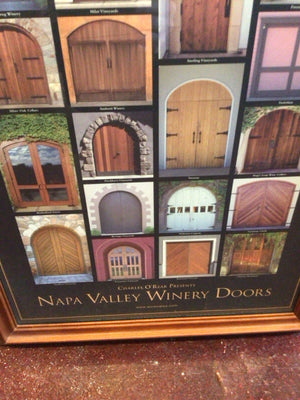 Multi-Color Winery Framed Art