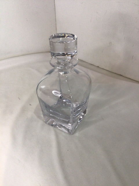 Clear Glass Whiskey Decanter