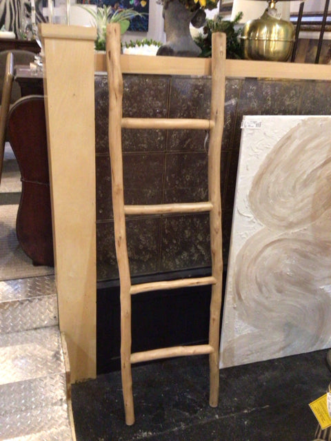 Rustic Light Wood Ladder