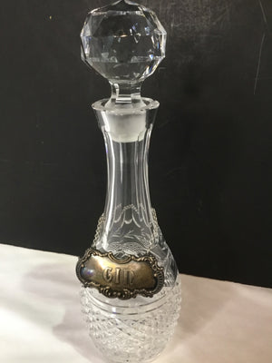 Cut Crystal As Is - Chip Decanter