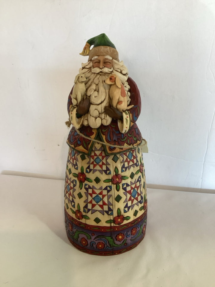 Jim Shore Santa Multi-Color Holiday Item