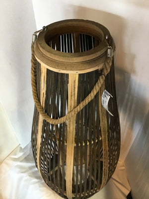 Natural Rattan Lantern