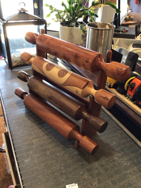 Artisan Bronze Wood Rolling Pin