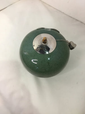 Green Ceramic Oil Lamp