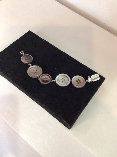 Brown Buttons Bracelet