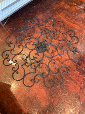 Metal Black Wall Decoration Art