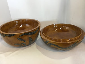 Theodore Alexander Gold/Black 2 Piece Bowl